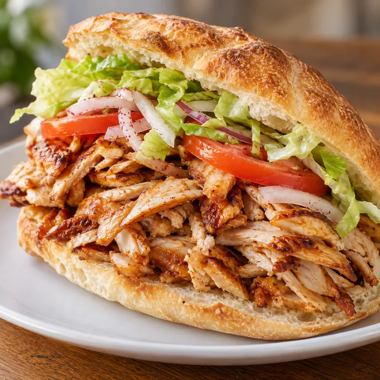 Tavuk Döner im Fladenbrot
